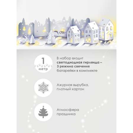 Гирлянда новогодняя Открытая планета для декора на Новый год 2024 для дома
