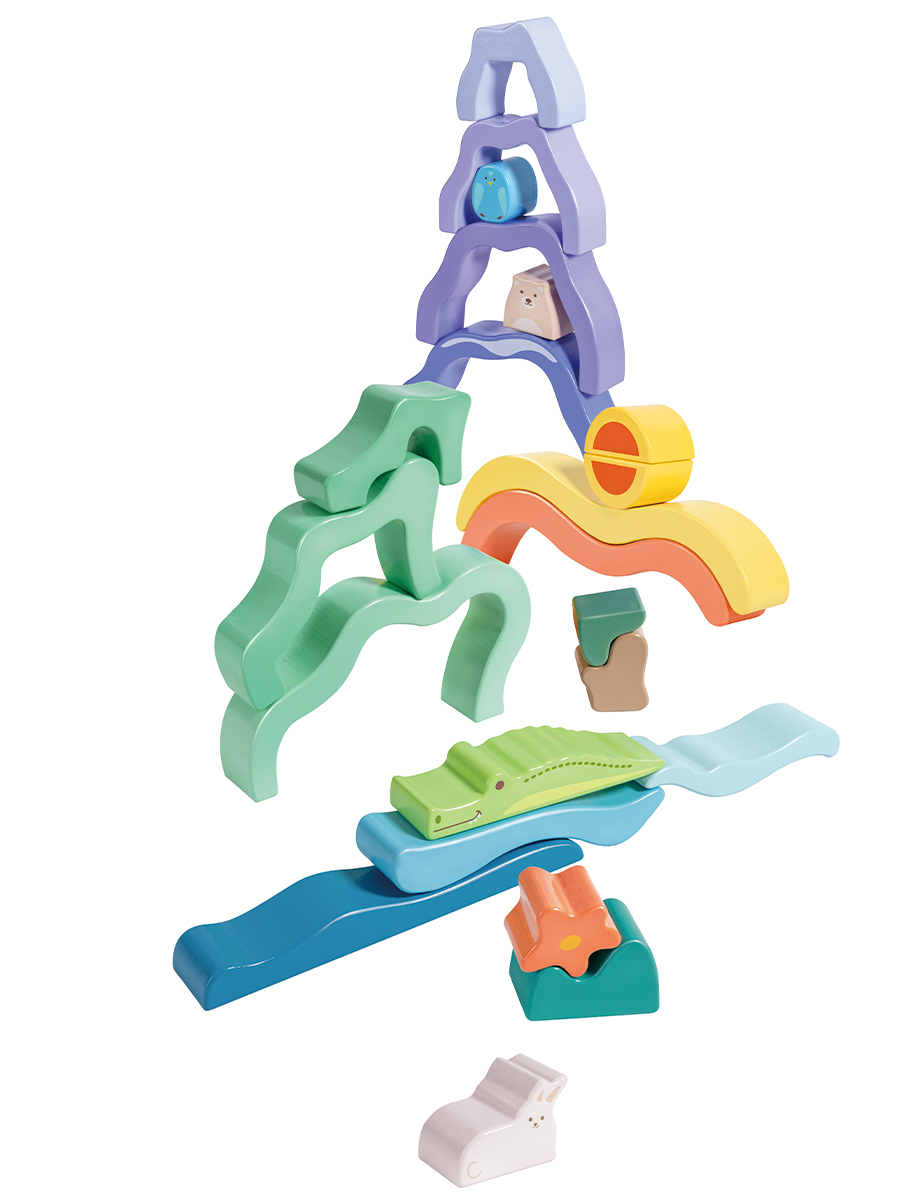 Игрушка Hape пирамидка - фото 9