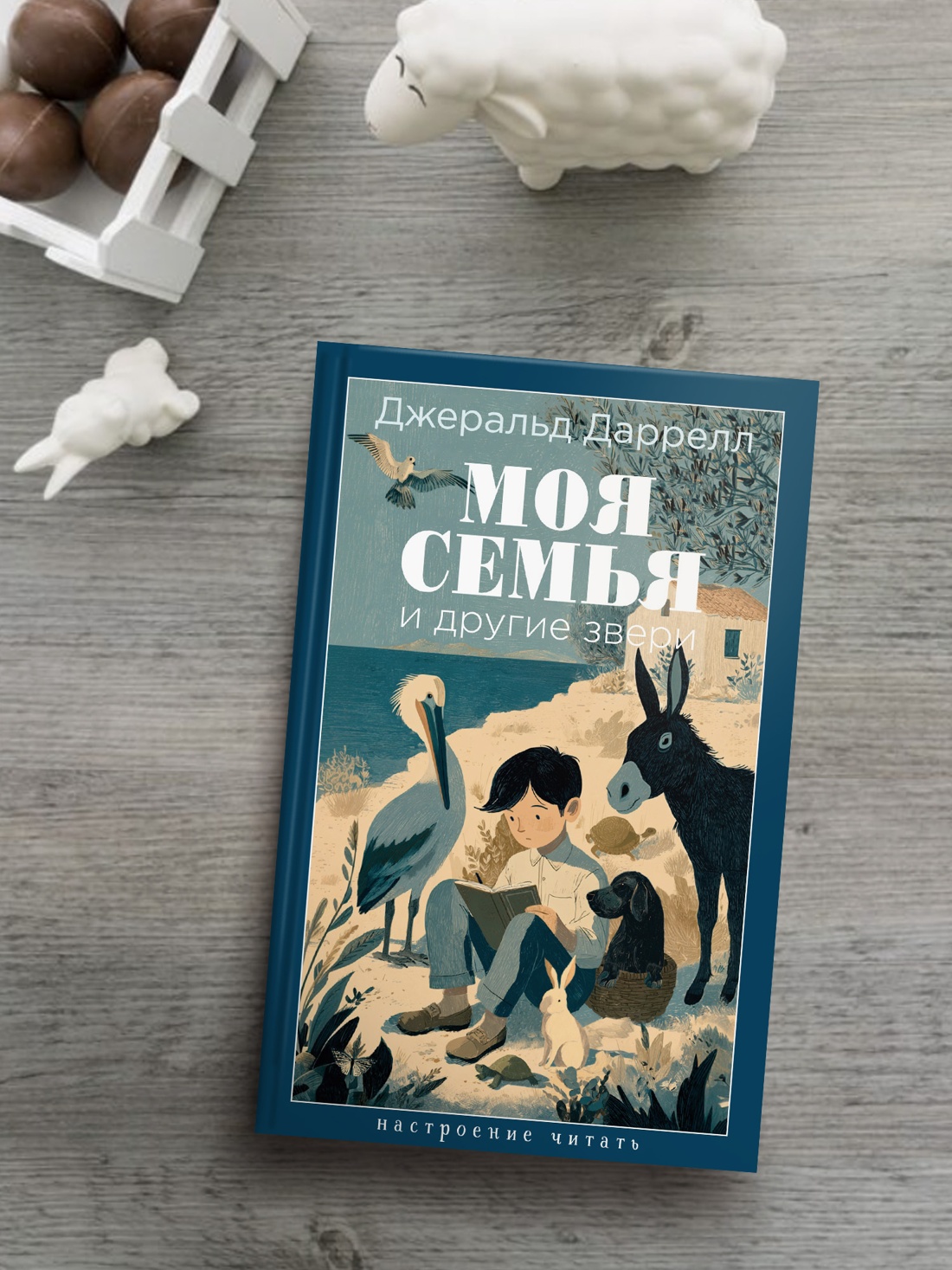 Книга АЗБУКА НастрЧит Даррелл Дж Моя семья и другие звери - фото 7