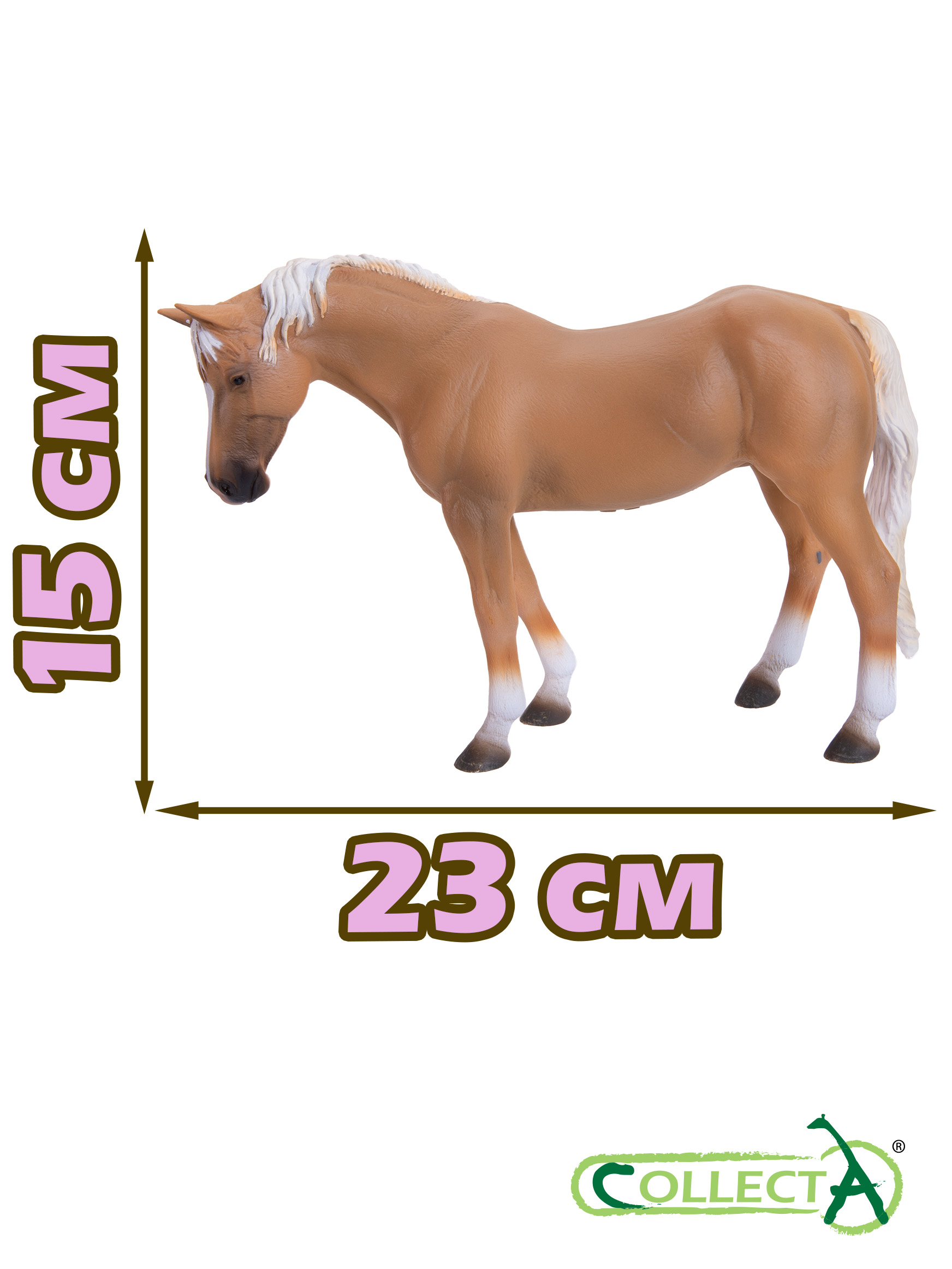 Фигурка Collecta Лошадь Кобыла Кватерхорс - фото 2