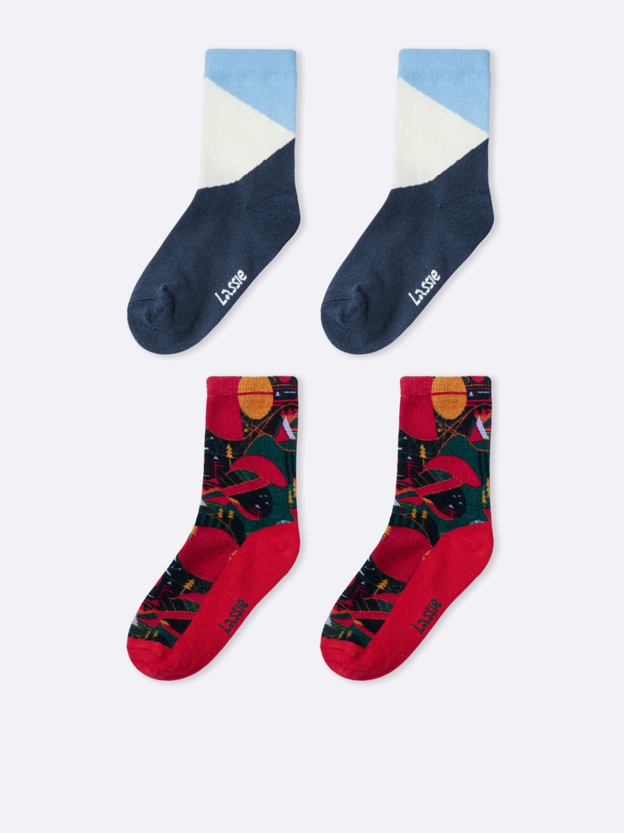 Носки 2 пары Lassie 72304116-8560 - фото 4