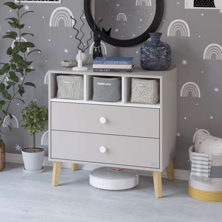Пеленальный комод aton baby furniture Benny кашемир белый