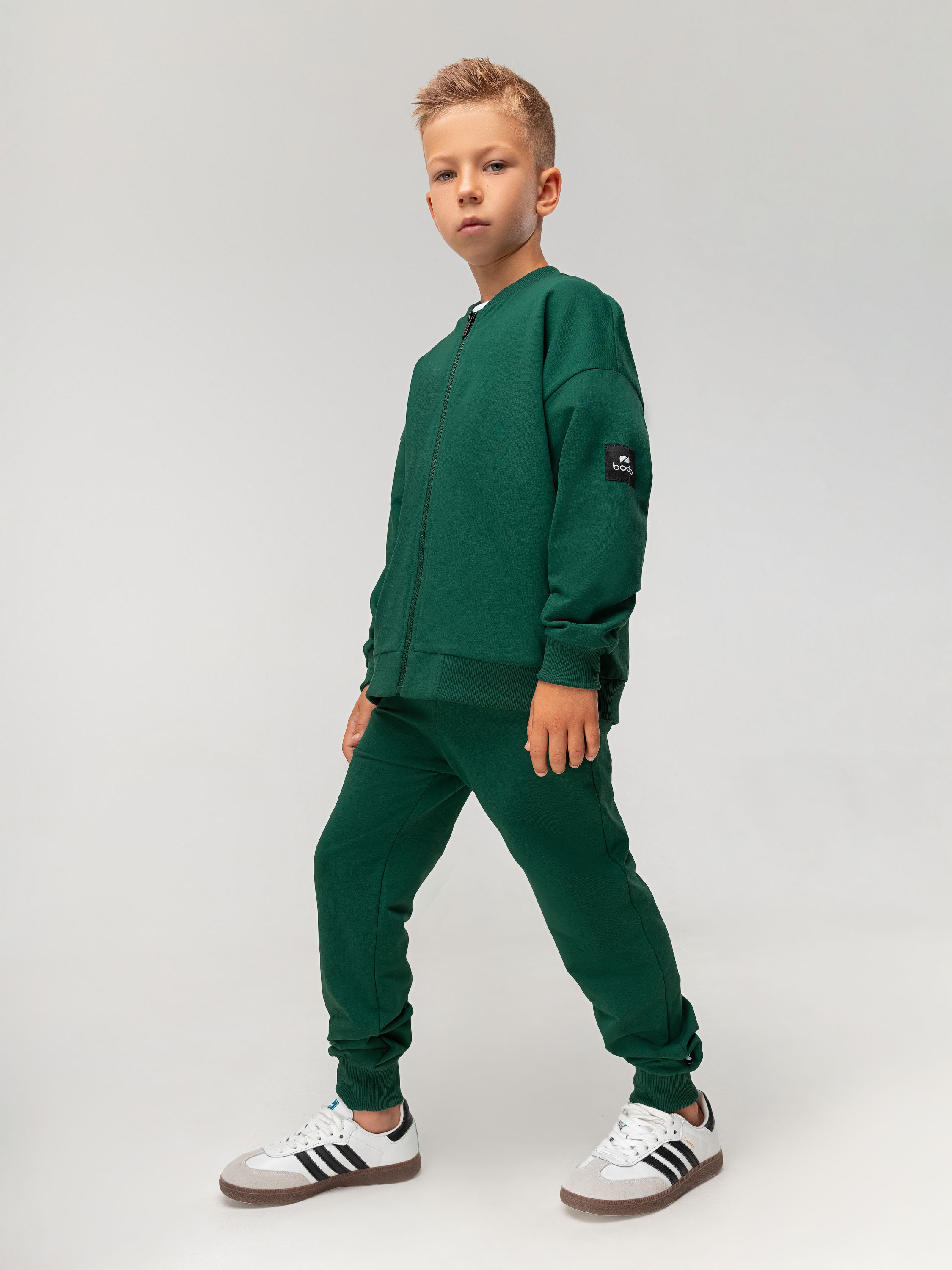 Костюм спортивный Bodo 11-537MU_изумрудный - фото 3