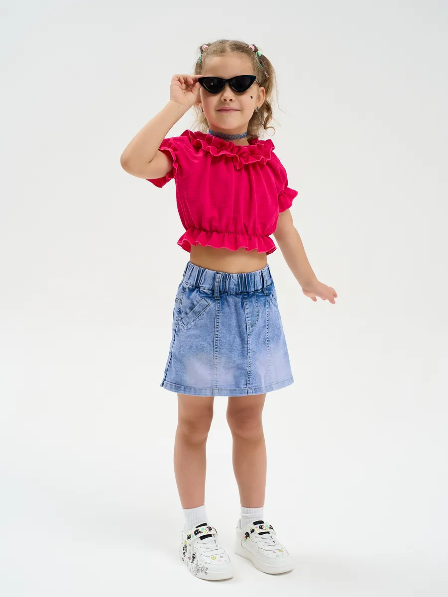 Юбка-шорты RuStyle ЛД-юбкшорт-гол - фото 7