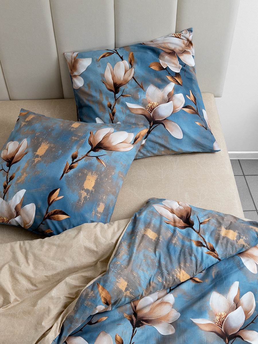 Комплект постельного белья BRAVO Леванора поплин двуспальный 4 предм. - фото 9