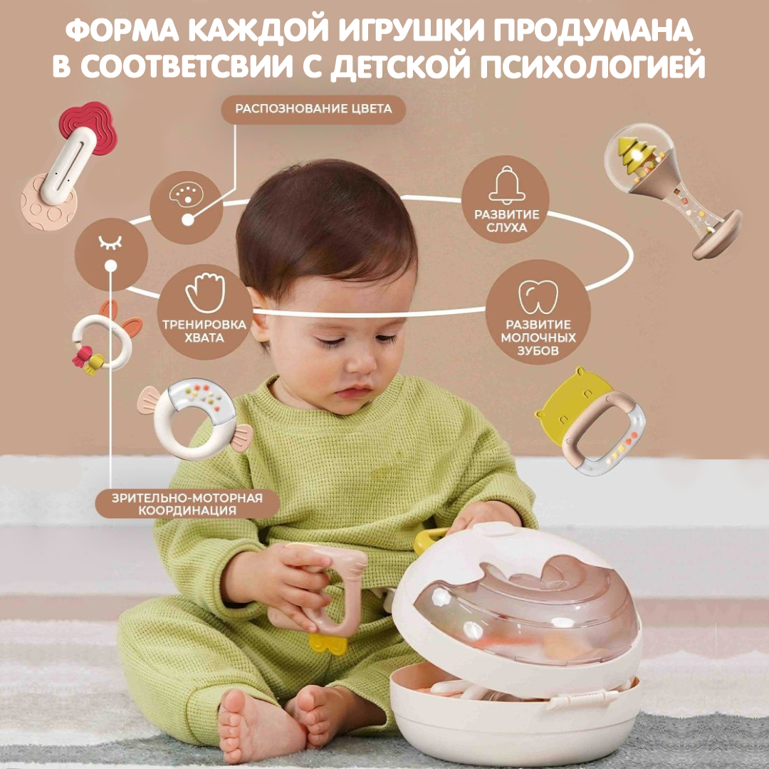 Игрушка LUCHINA toys погремушка - фото 2