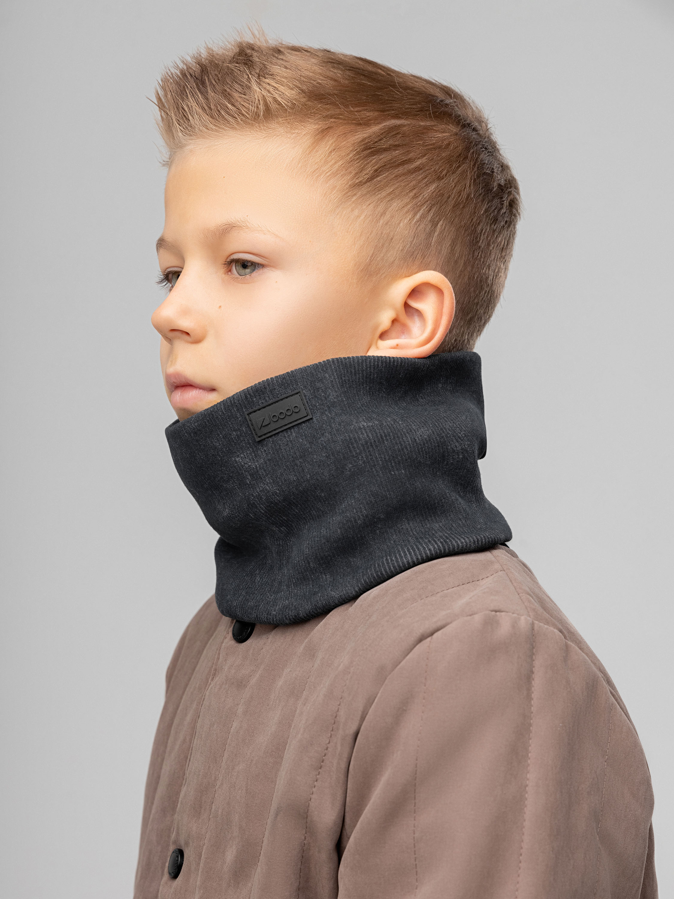 Снуд Bodo 12-131M_графит (черный) - фото 3