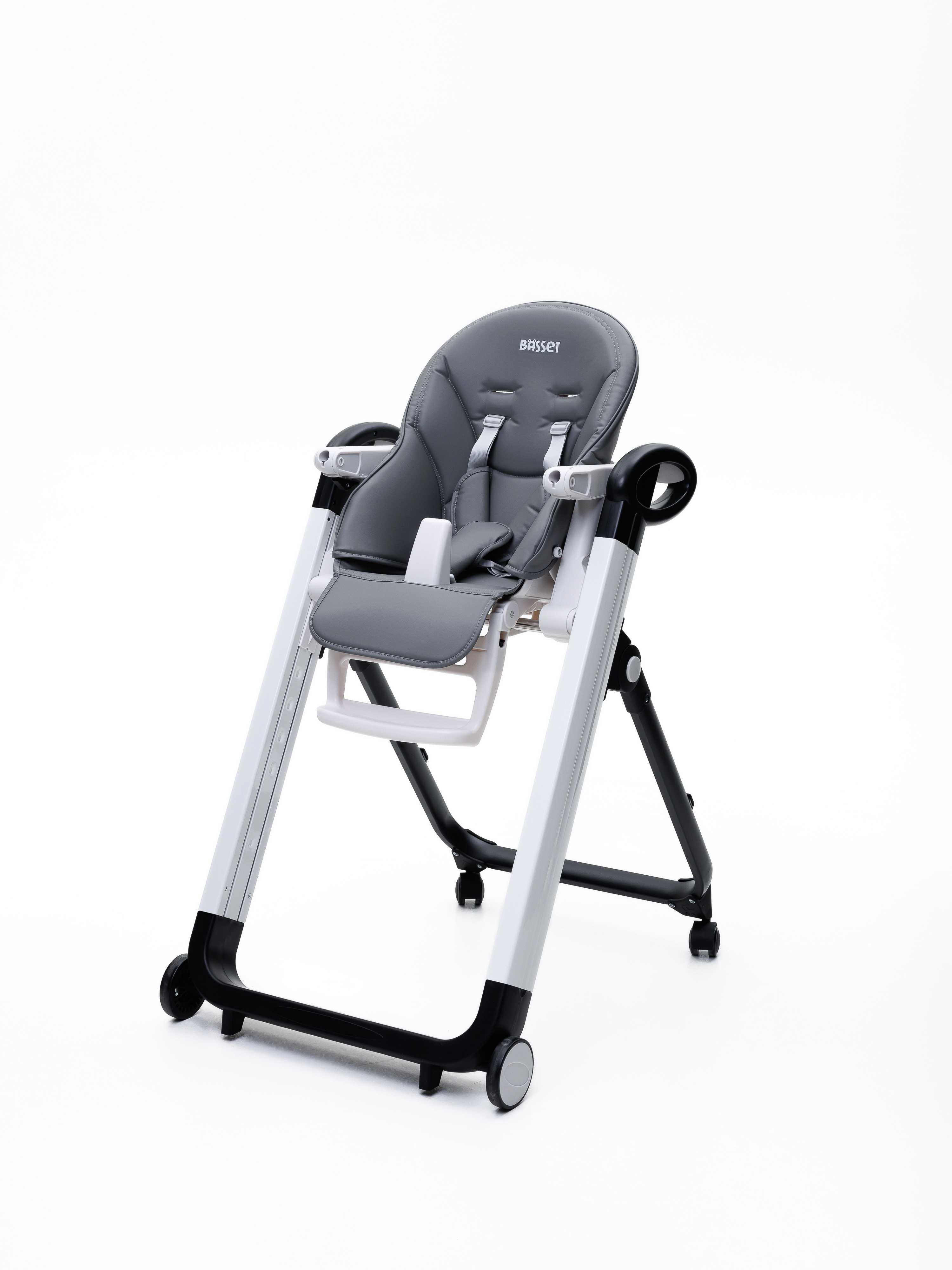 Стульчик для кормления BASSET B2 серый - фото 12