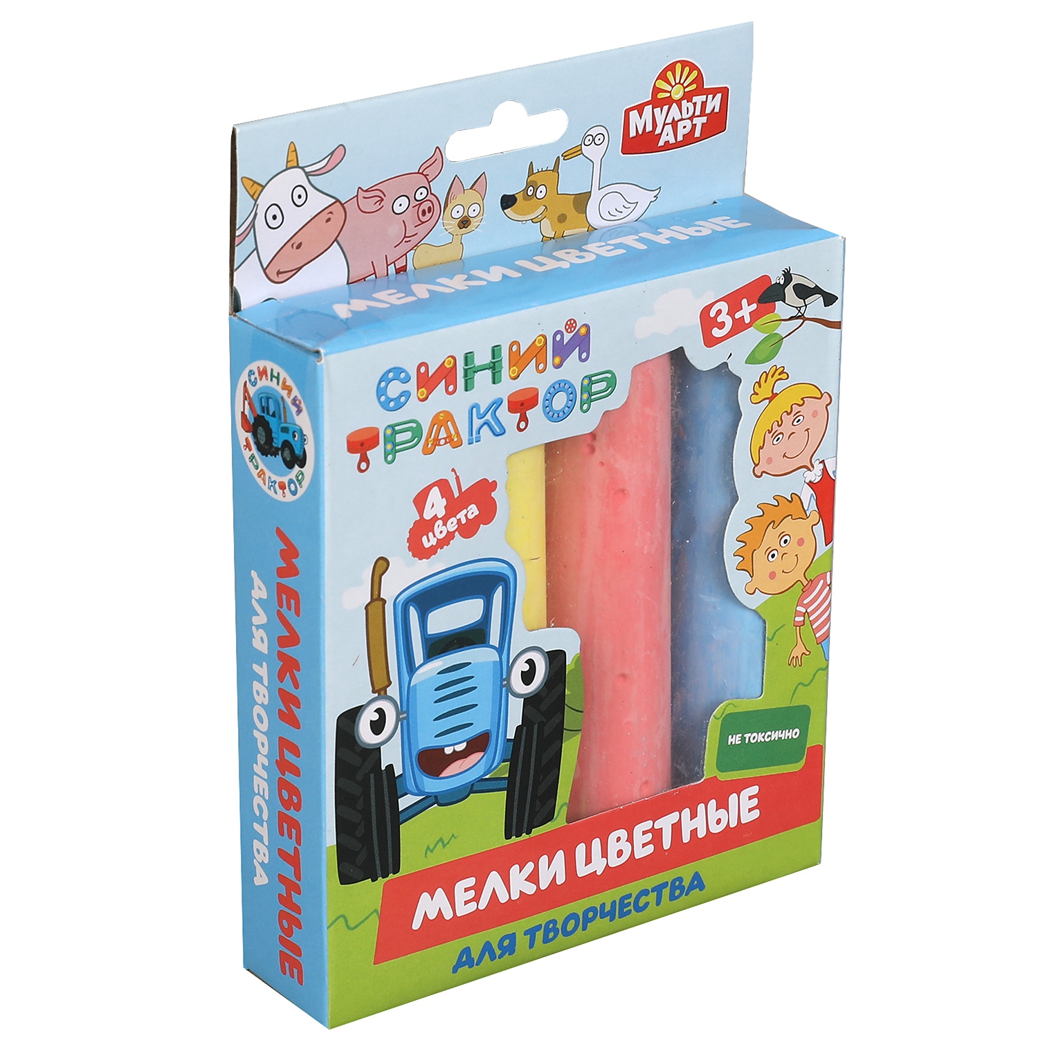Мел сухой Multiart 4 шт. - фото 7