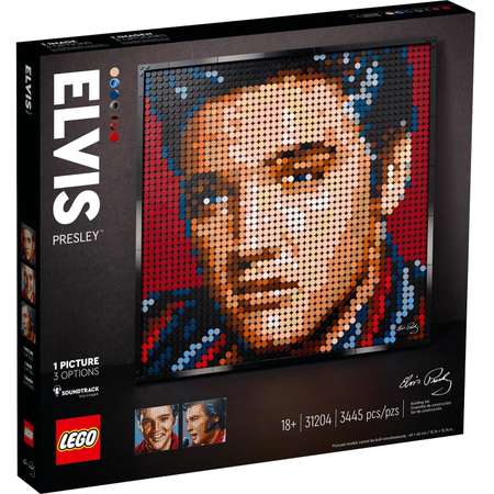 Конструктор LEGO Art Элвис Пресли блочный