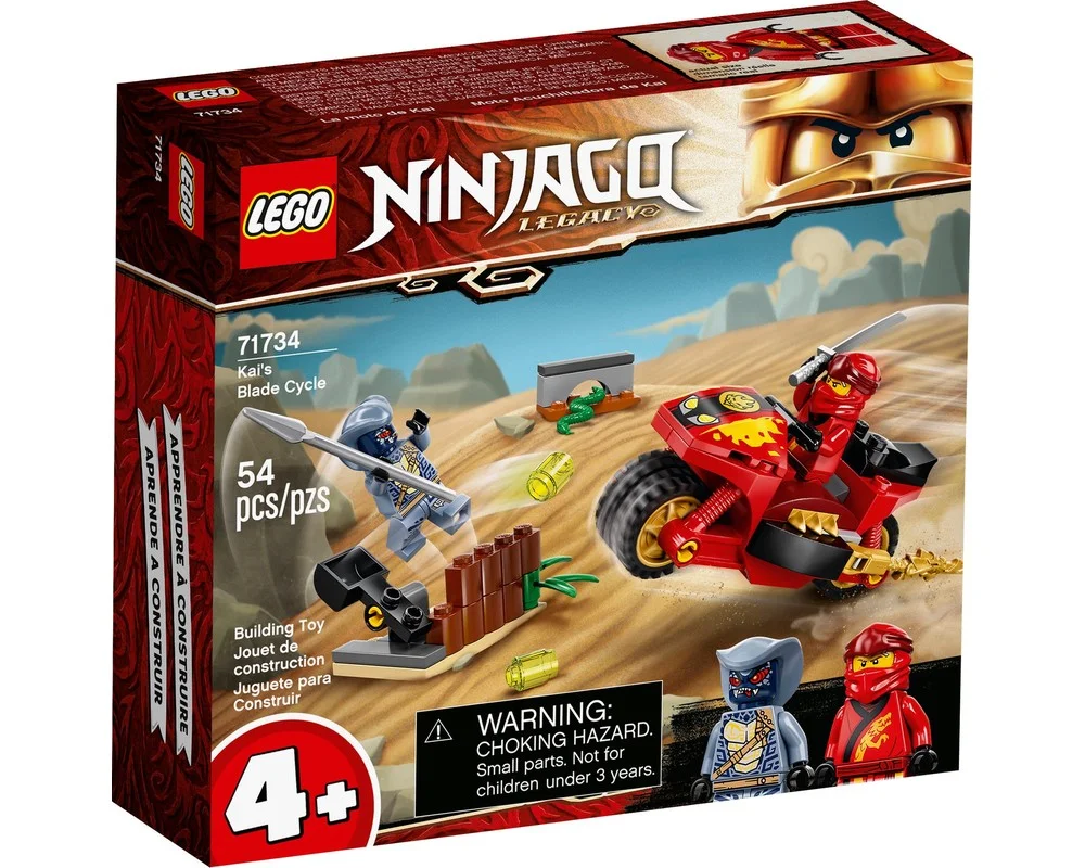 Конструктор LEGO NINJAGO 71734 46 дет. - фото 3