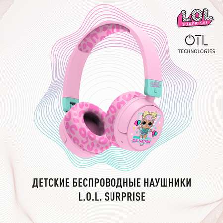 Наушники беспроводные OTL Technologies детские L.O.L. Surprise B.B. Nation