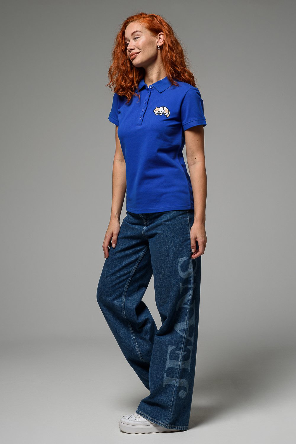 Поло Натали Суслова 8524 индиго+кот - фото 5