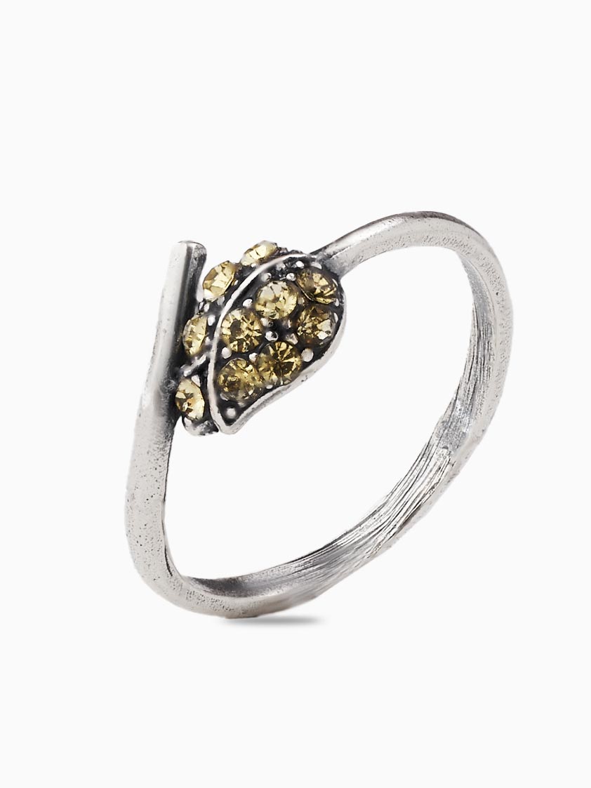 Кольцо Shine and Beauty 80592-414-к-желтстр - фото 1