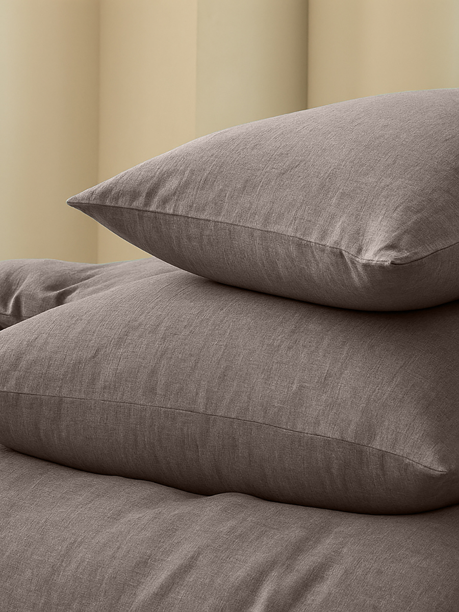 Комплект постельного белья BRAVO Organic кофе 6 предм. - фото 3