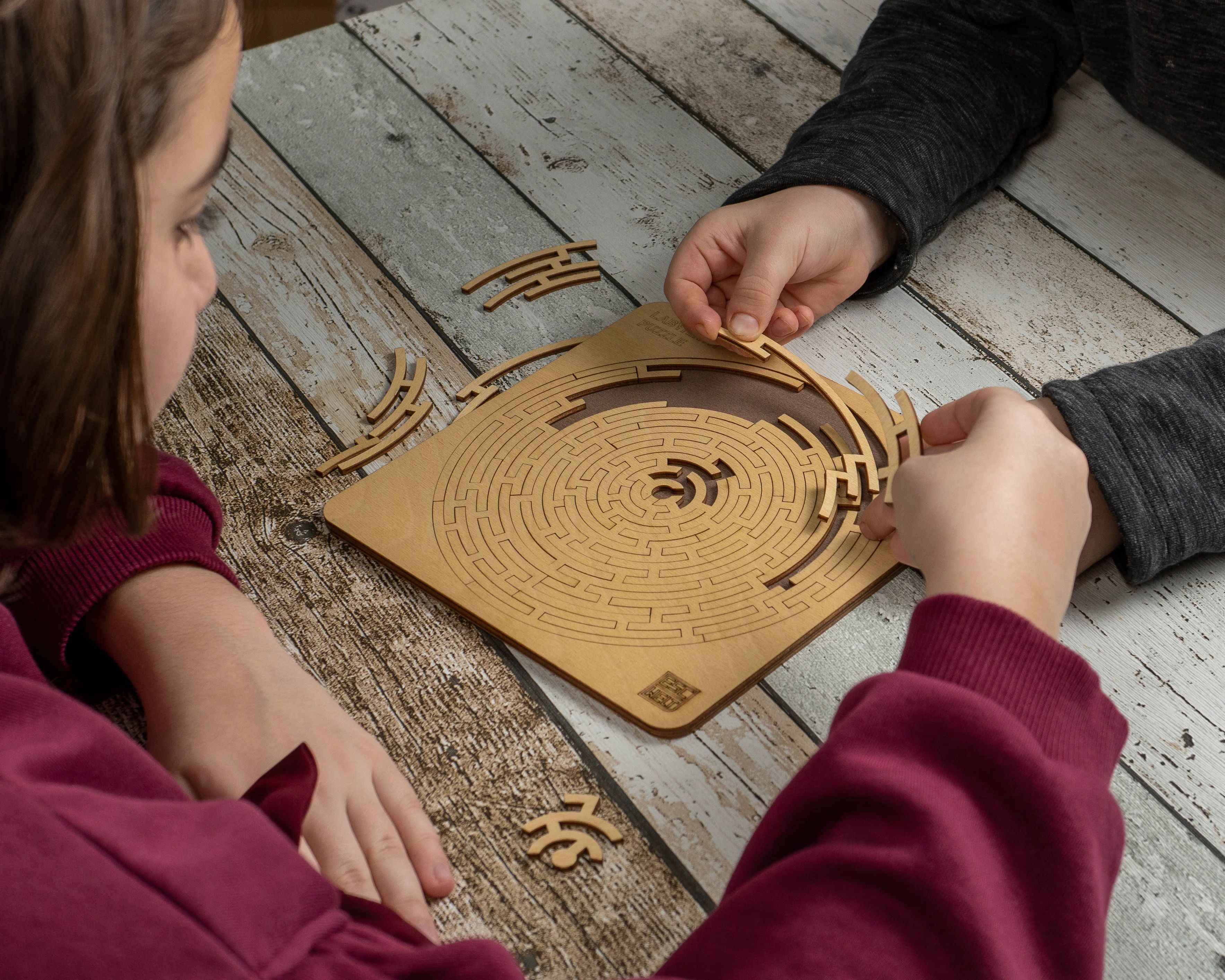 Настольная игра EscapeWelt Лабиринт Пазл - фото 5