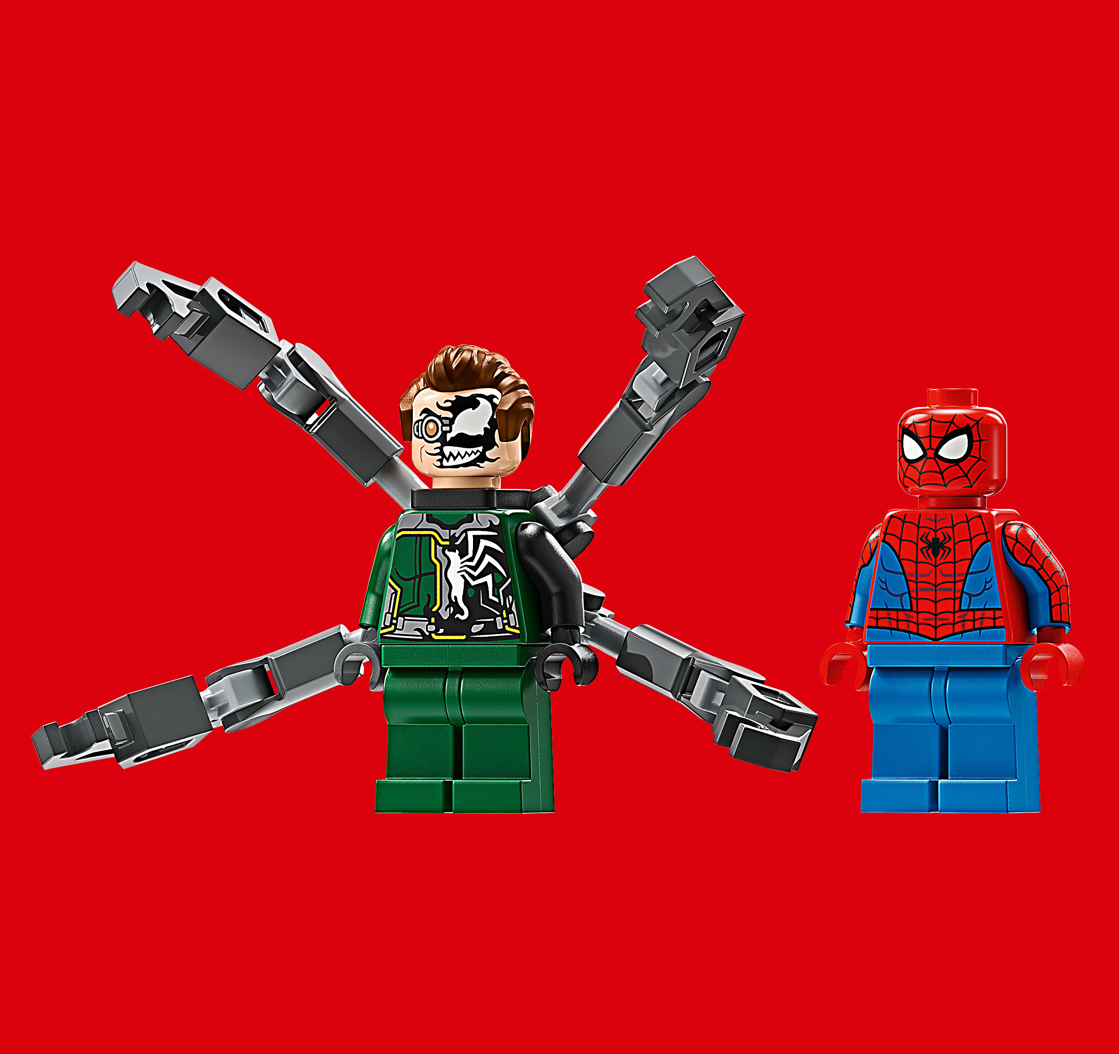 Конструктор LEGO Marvel Super Heroes Человек-паук против Дока Ока 77 дет. - фото 10