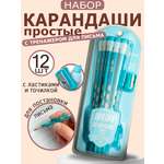 Карандаши чернографитные ArtPoint 12 шт.