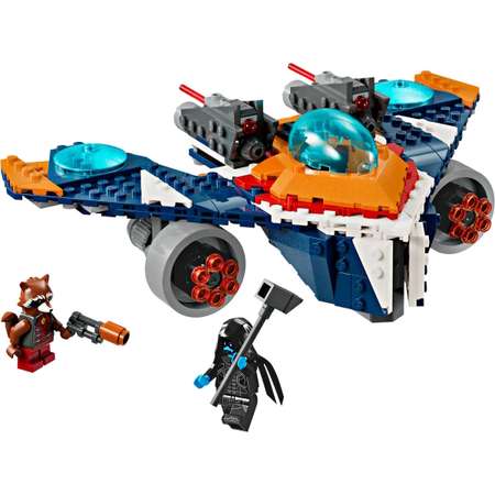 Конструктор LEGO Marvel Super Heroes Rockets Warbird vs Ronan блочный