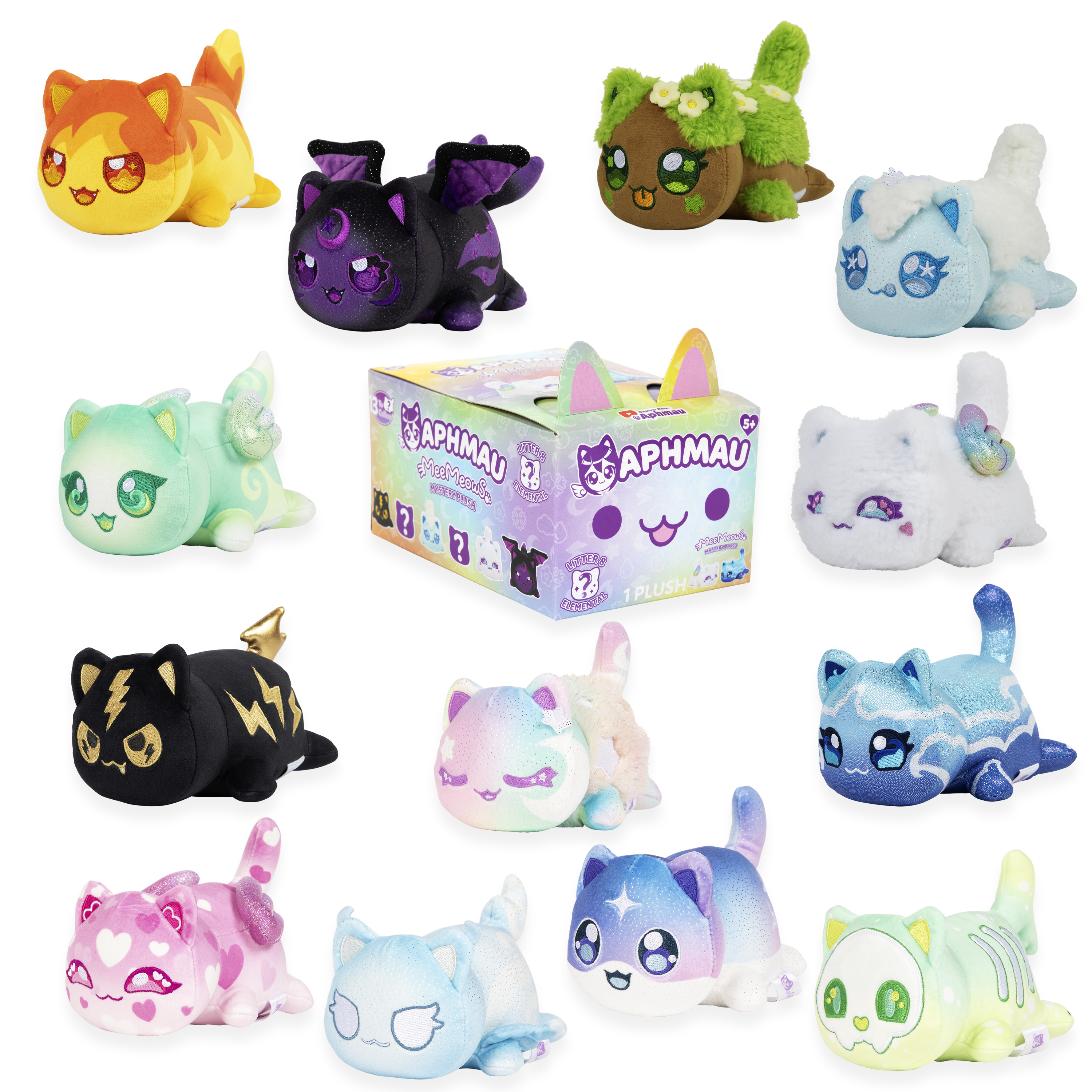 Мягкая игрушка APHMAU MeeMeow Серия Стихия 15см - фото 8