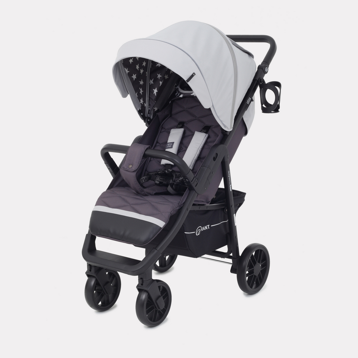 Коляска прогулочная Rant серый - фото 12