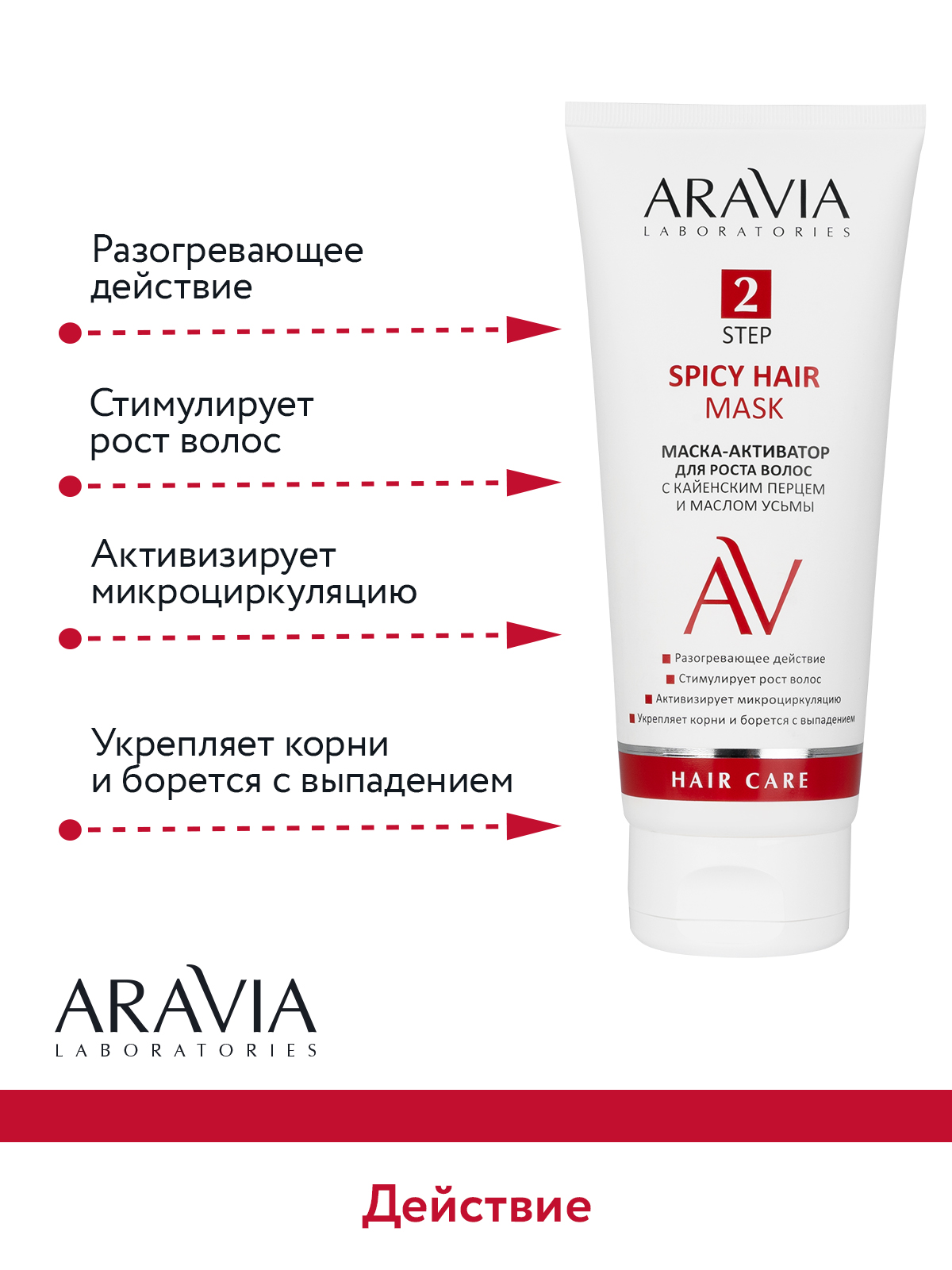 Маска ARAVIA Laboratories 200 мл - фото 3