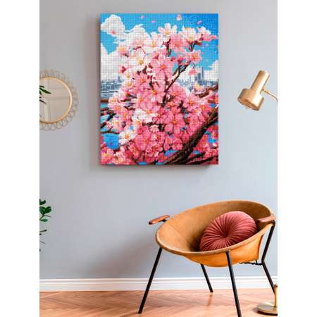 Алмазная мозаика Art on Canvas Ветка сакуры в ассортименте