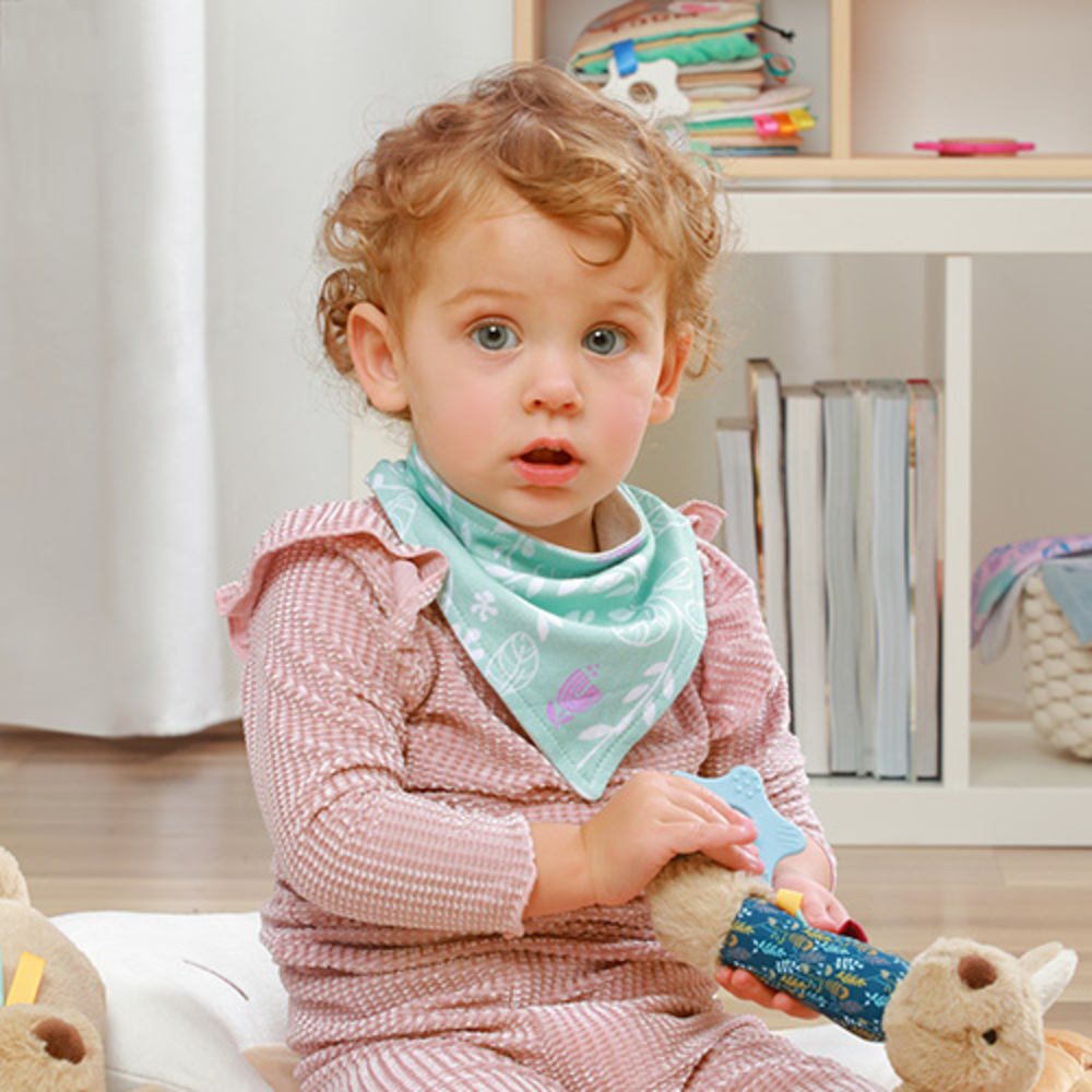 Нагрудник Babyono текстиль 2 шт. в ассортименте - фото 3