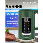 Чайник электрический Sonnen 1,7 л с терморегулятором и дисплеем