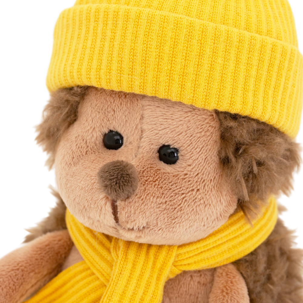 Мягкая игрушка Orange Toys Ёжик Колюнчик: в жёлтой шапке 15 см - фото 5