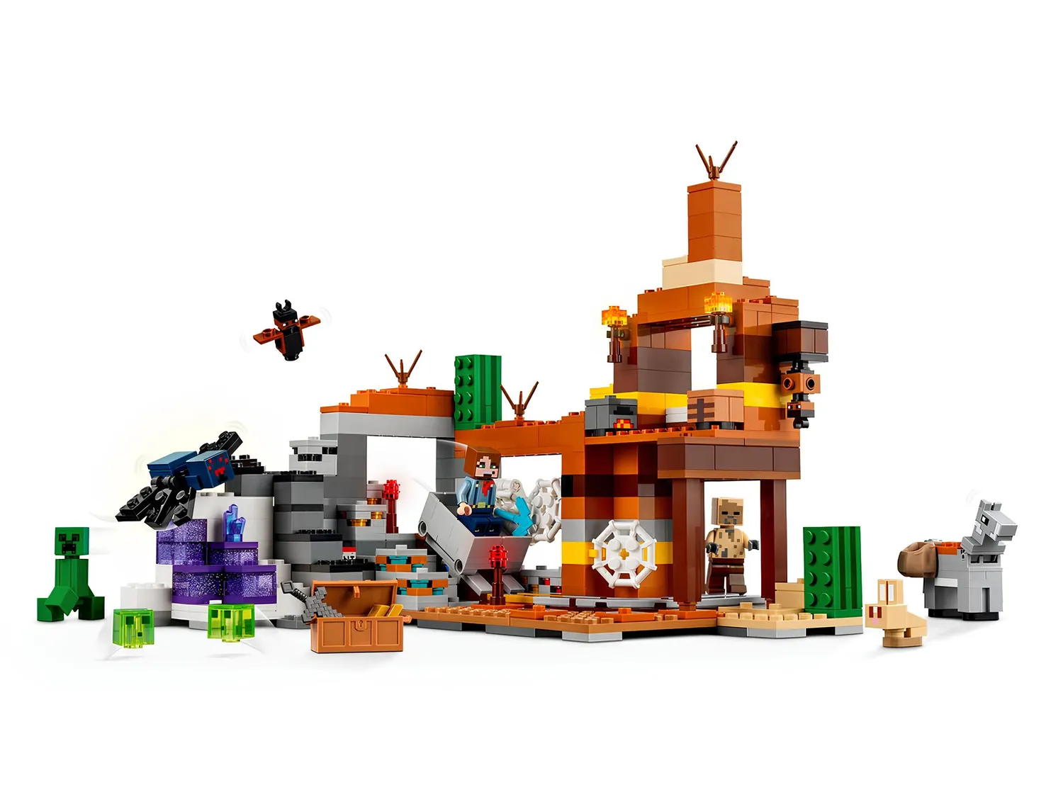 Конструктор LEGO Minecraft 21263 538 дет. - фото 4