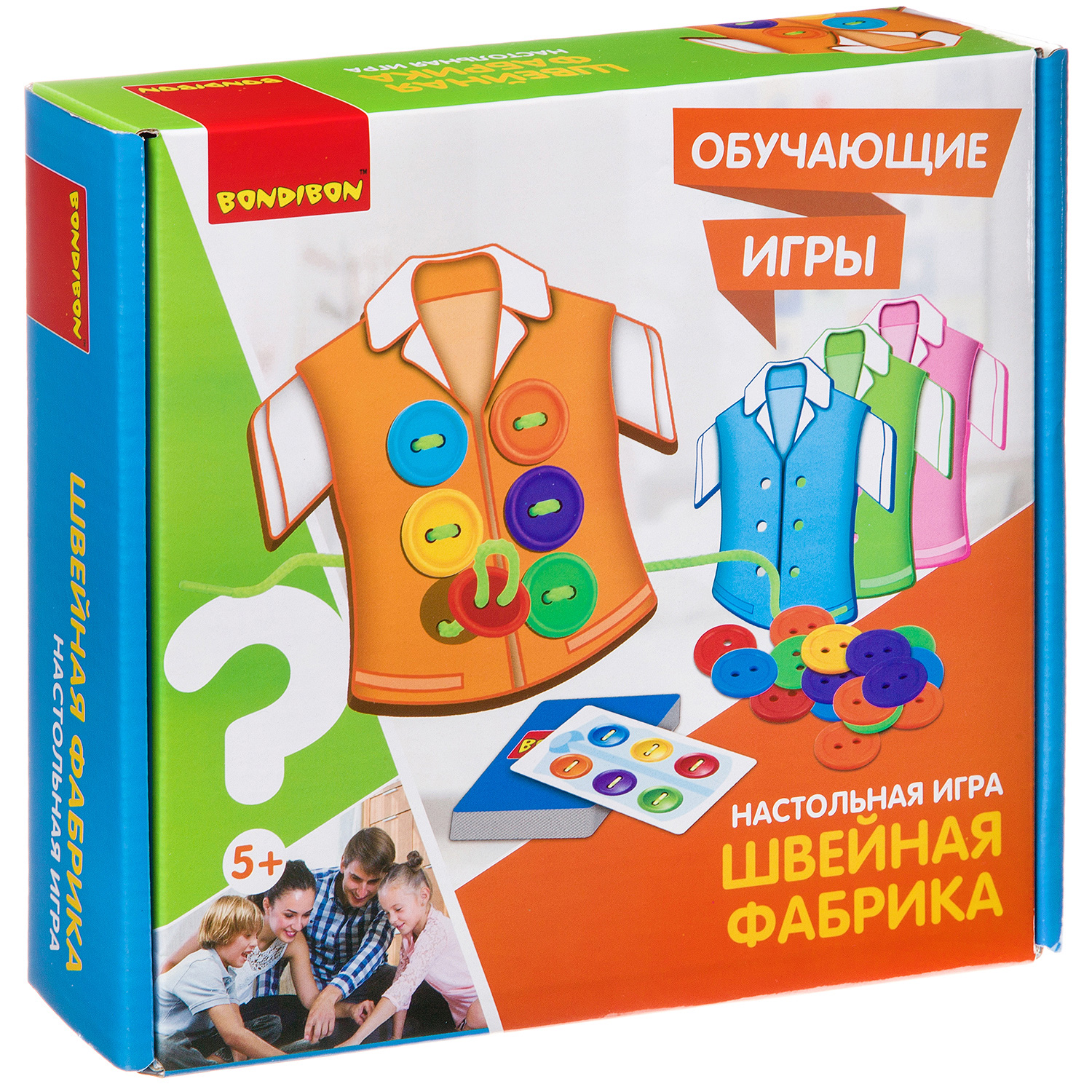 Настольная игра Bondibon для моторики Швейная фабрика - фото 3