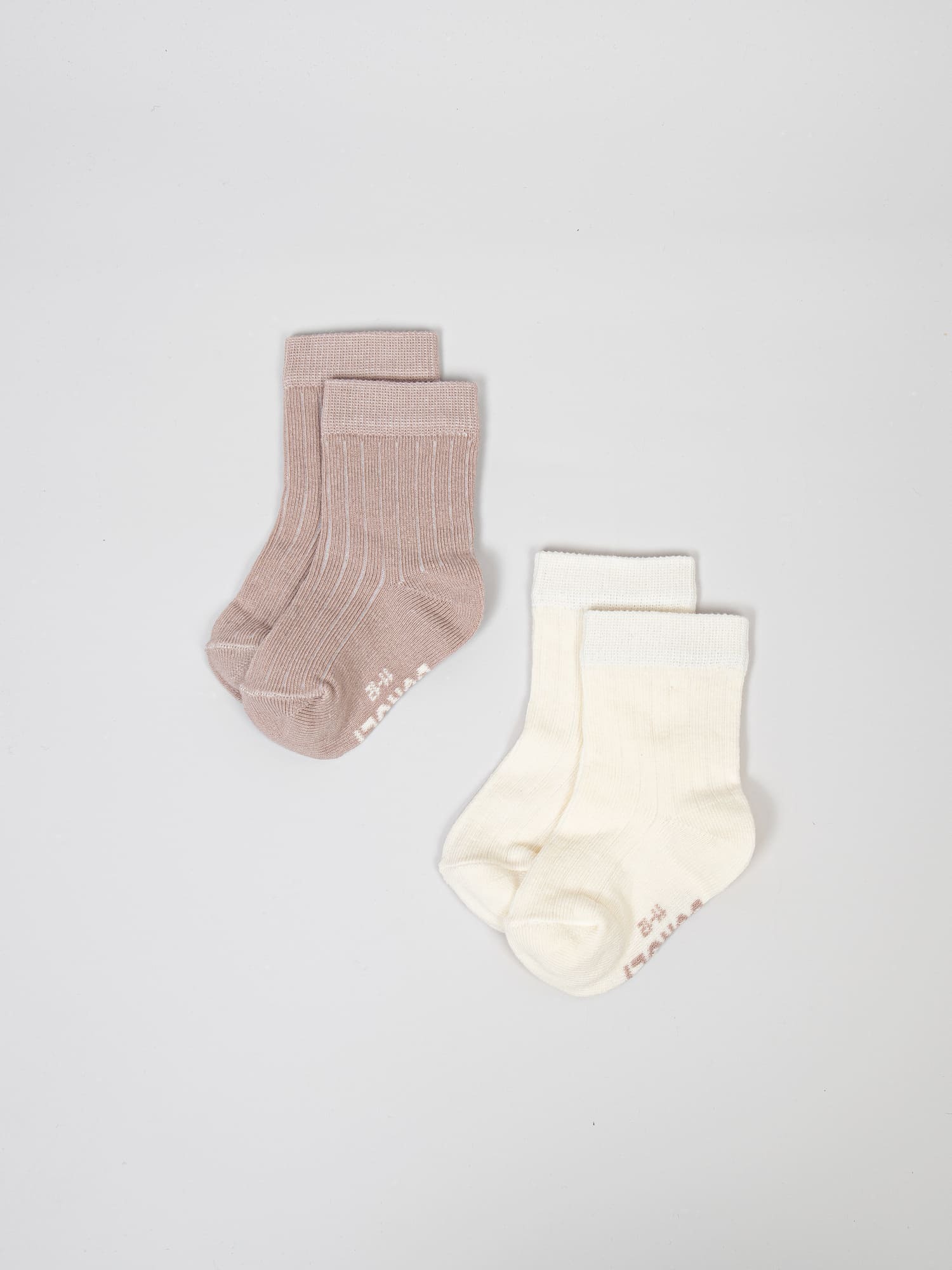 Носки 2 пары BUNGLY 1R8866/Тофу/Беж - фото 1