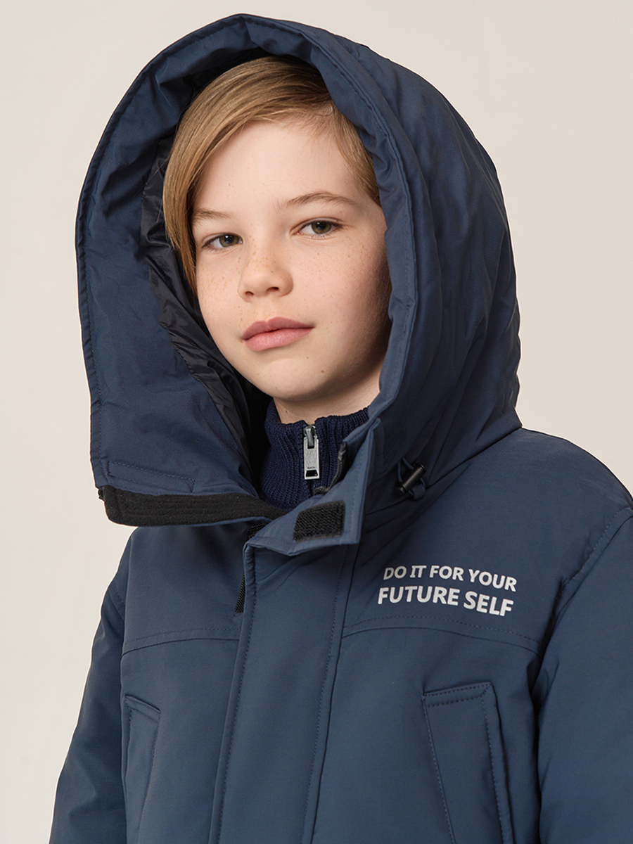 Парка Baon BK5023521/DEEP NAVY - фото 6