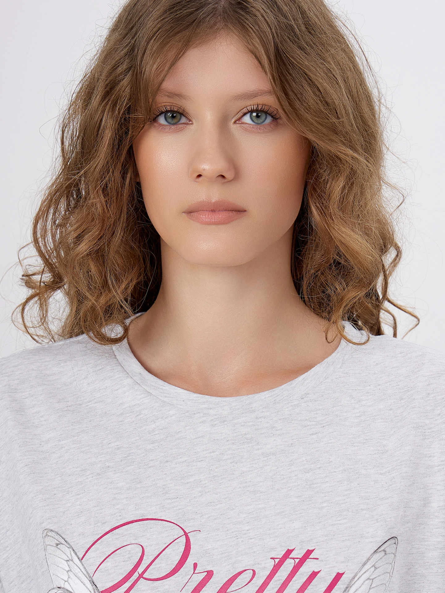 Сорочка ночная Mark Formelle (Марк Формэль) 512079/серый меланж 4306-А +печать2(2) - фото 5