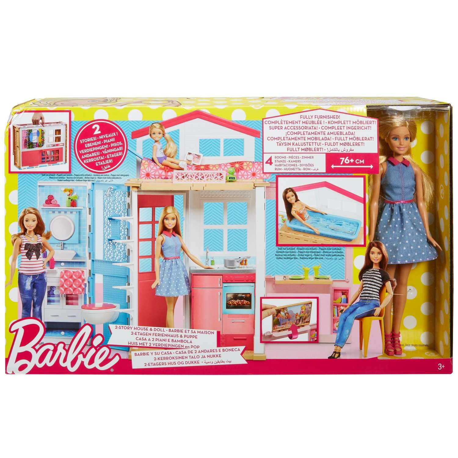 Кукла модельная Barbie DVV48 - фото 2