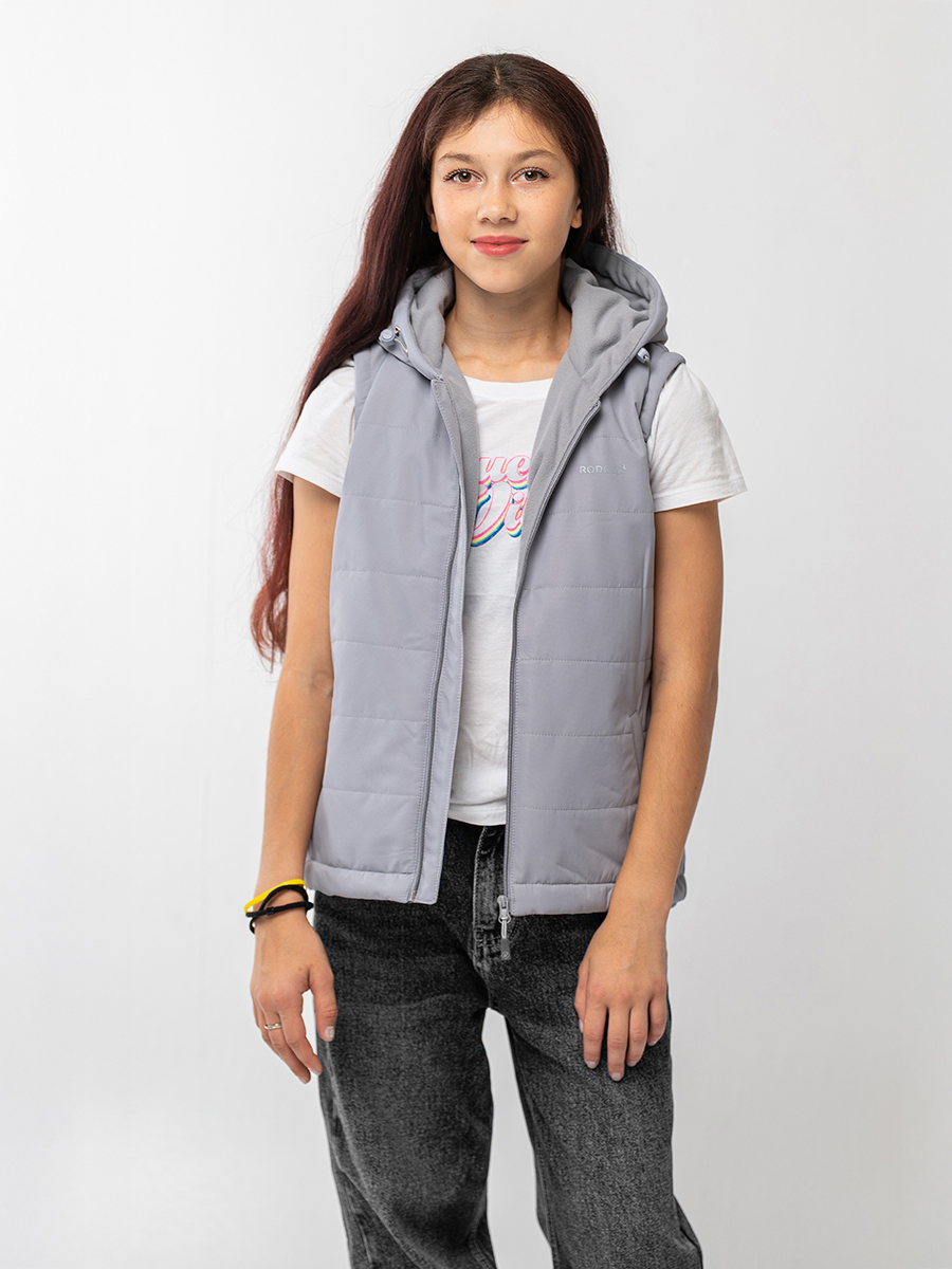 Жилет RODOS М-313/светло-серый - фото 5