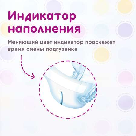 Подгузники YourSun M 62 шт.