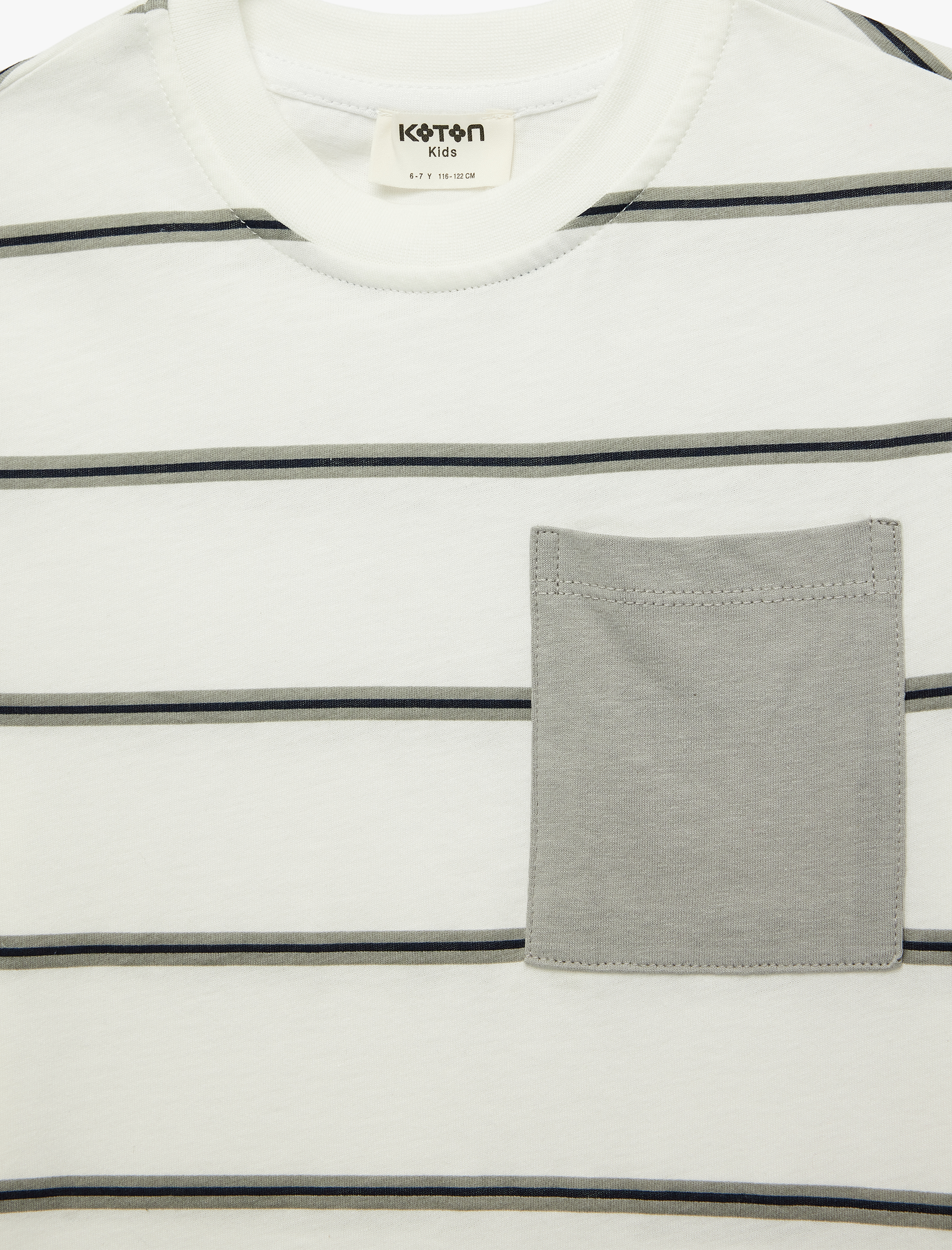Футболка KOTON 6SKB10453TK0S0 - фото 3