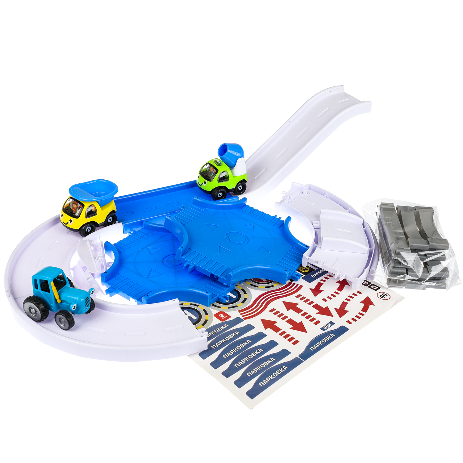 Игровой набор Технодрайв Парковка 380735 - фото 4