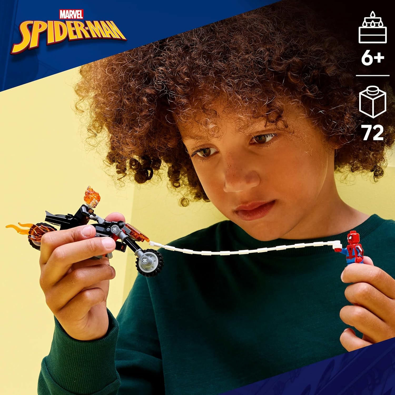 Конструктор LEGO Marvel Super Heroes Человек-паук 72 дет. - фото 7