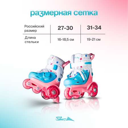 Роликовые коньки Saimaa 31-34