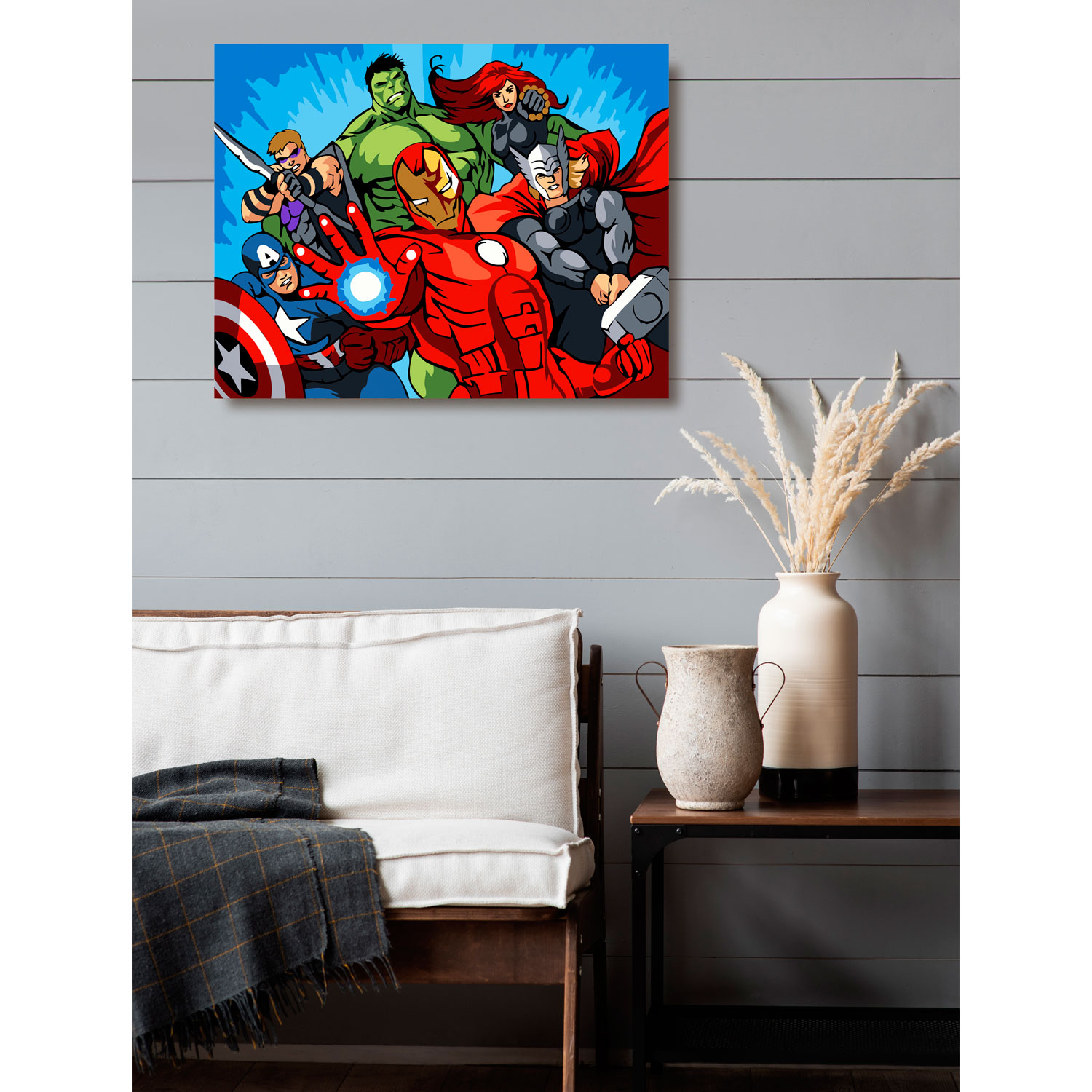 Картина по номерам Art on Canvas Мстители в ассортименте - фото 3
