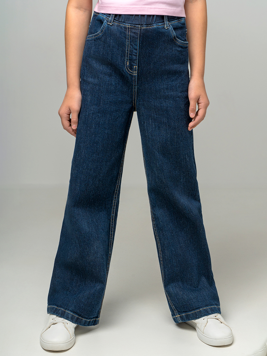 Джинсы HappyFox HF00811т.синий - фото 7