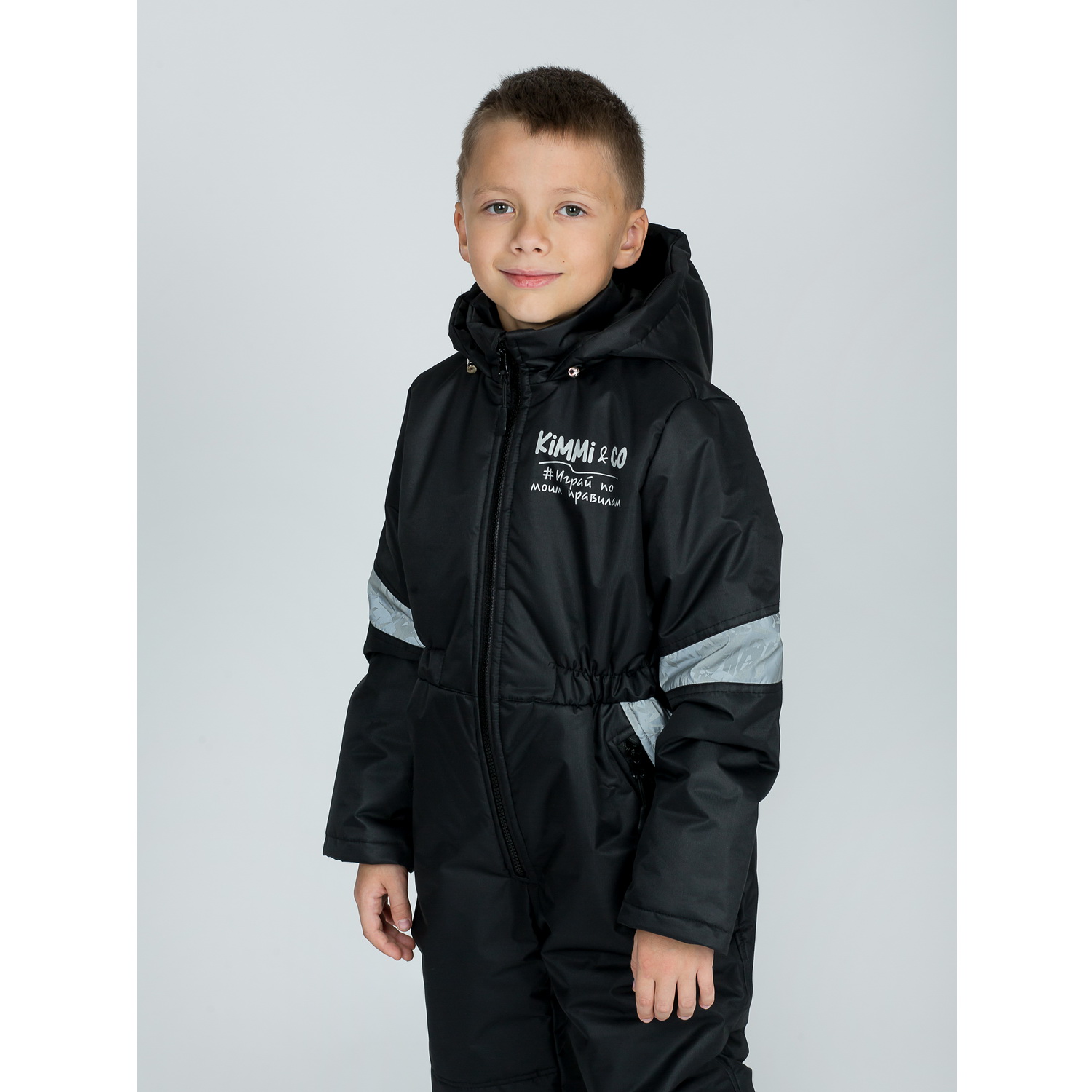 Комбинезон KiMMi co К-150830-041 черный - фото 9