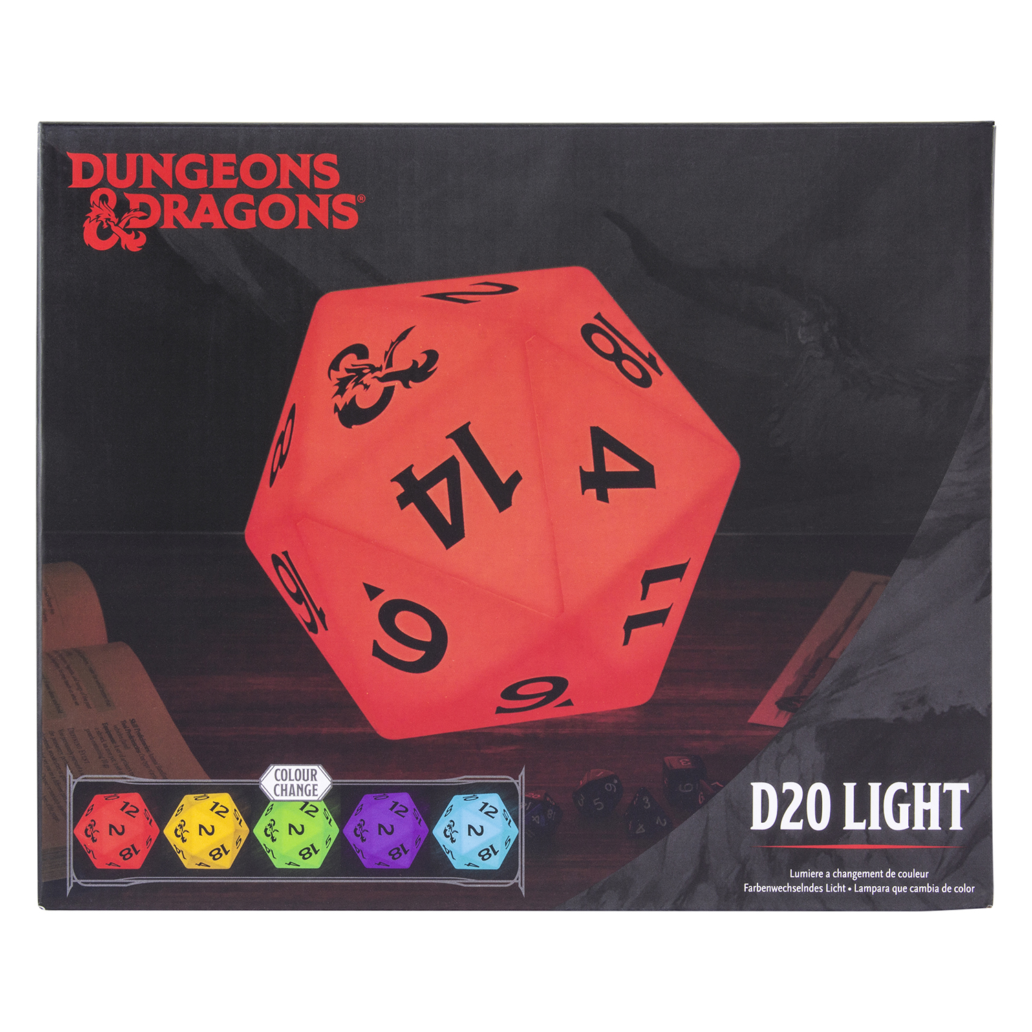 Светильник PALADONE Dungeons and Dragons D20 Light BDP PP6639DD - фото 3