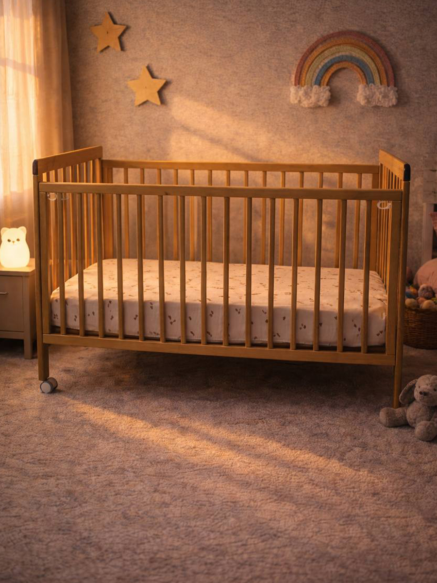 Детская кроватка Lillaland Lilla Aria lite (Лилла Ариа лайт), без маятника (береза) - фото 5