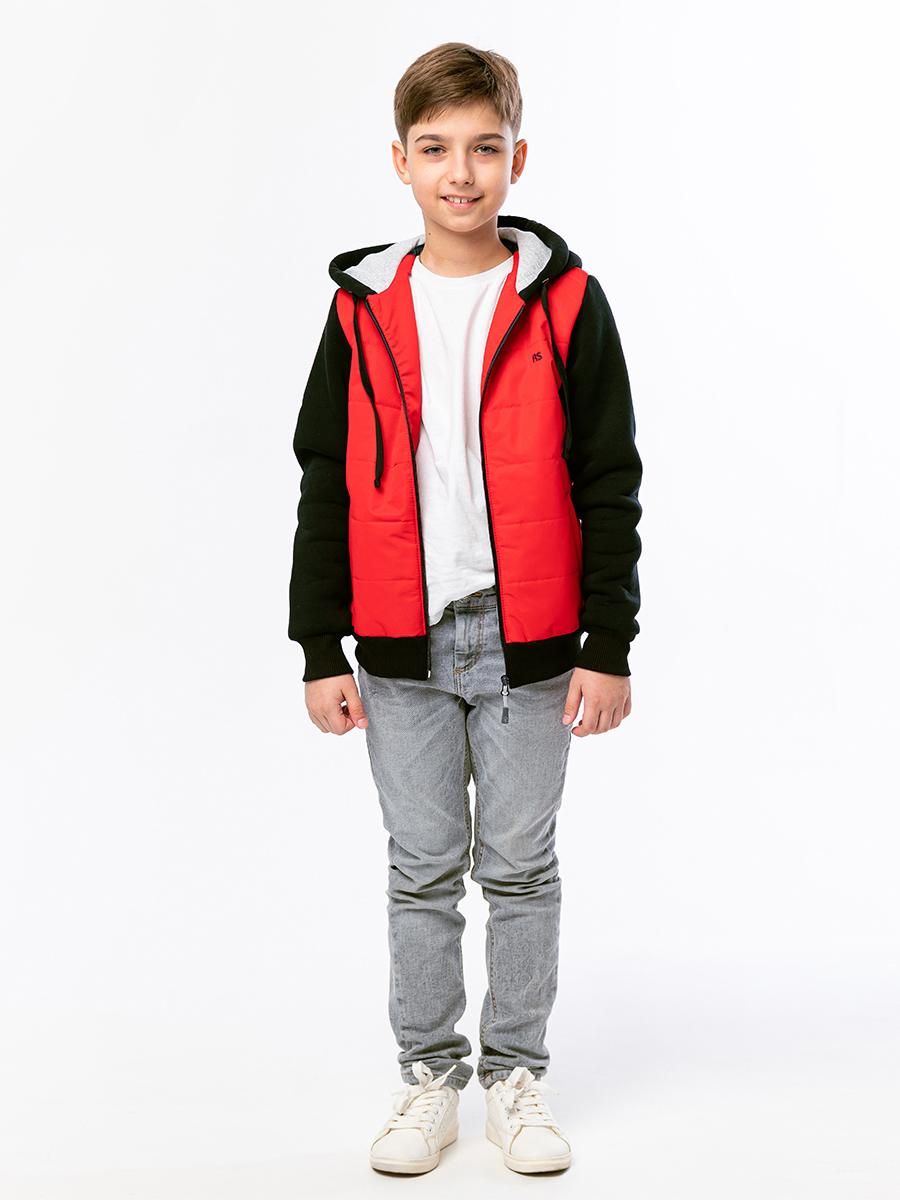 Куртка RODOS М-222_Детская(М)/красный_черный - фото 8