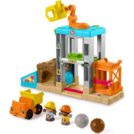 Набор игровой Fisher Price Little People Стройка HCJ64
