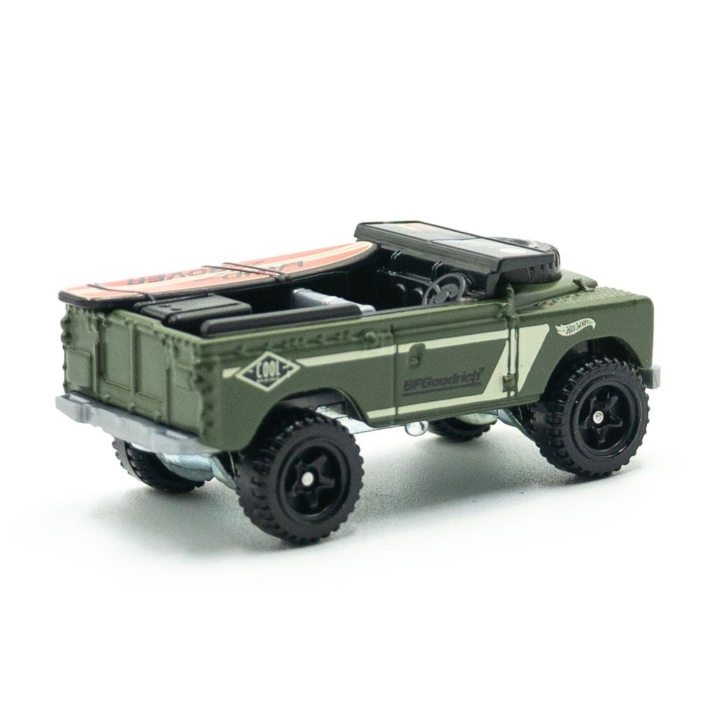 Автомобиль Hot Wheels Land Rover SERIES II 63101 - фото 4
